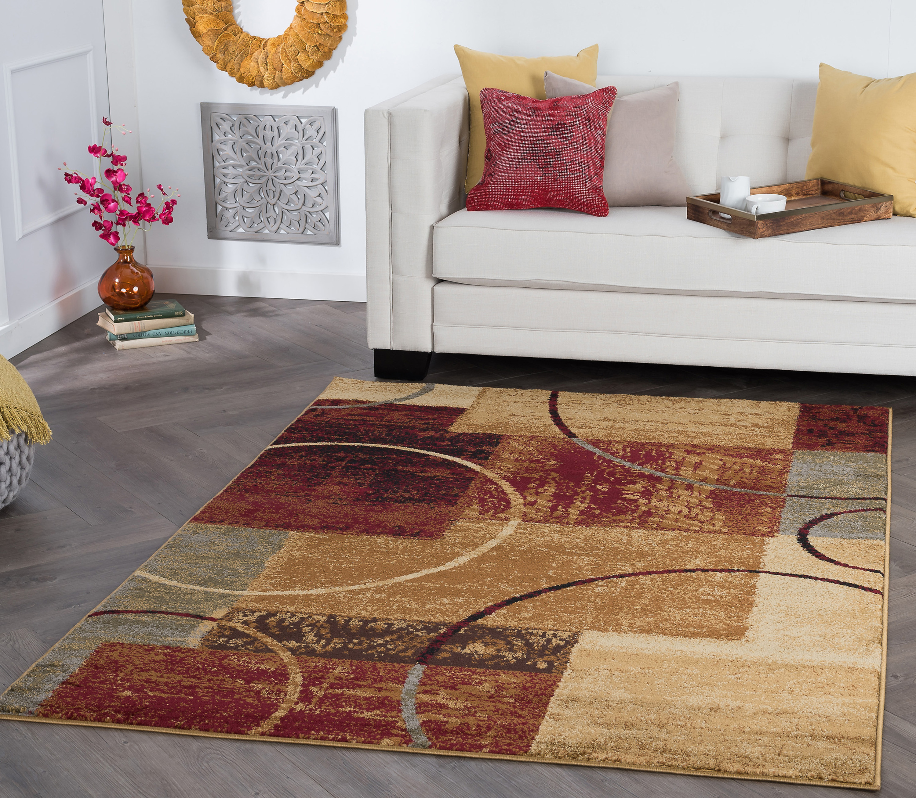 ALAZA Vintage Paisely Floral Flower Area Rug Rugs for Living Room Bedroom 7' x 5' ALAZA Vintage Paisely Floral Flower Area Rug Rugs for Living Room Bedroom 7' x 5'